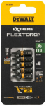 L&ouml;&ouml;kkruvikeeraja otsikud Dewalt Extreme Flex Toro, T10, 25 mm