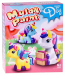 Kipsfiguuride valmistamise komplekt, &uuml;kssarvik Muld & Paint Cute, mitmev&auml;rviline