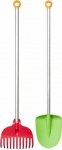 T&ouml;&ouml;riistakomplekt, lastele Fiskars MyFirst, alumiinium/plastik, punane v./roheline v.