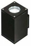 &Otilde;ue seinavalgusti AZzardo Livio 2, 50W, GU10, IP54, must v., 8 cm x 15.5 cm