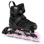 Rulluisud Spokey Firefly 946366, must v./roosa v., 39-42