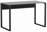 Kirjutuslaud Kalune Design Inna 855DTE3869, 60 cm x 100 cm, 75 cm, must v./retro grey v.