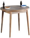 S&ouml;&ouml;gilaud Kalune Design Stil Barok, p&auml;hklipuu v., 90 cm x 90 cm x 77.5 cm