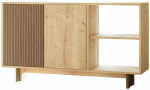 Konsoollaud Kalune Design Ravello, tamm v./sapphire oak v., 35 cm x 140 cm x 80 cm