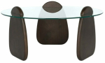 Kohvilaud Homla Bellare, pruun v., 80 cm x 80 cm x 39 cm
