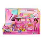 Nukule m&otilde;eldud auto Mattel Barbie Dream Land Road Trip Camper, roosa v.