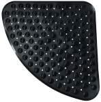 Libisemiskindel vannimatt Sepio Corner, must v., 54 cm x 54 cm