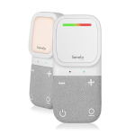 Kahjustatud pakendiga toode. Beebimonitor Lionelo Babyline 2.2, valge v./hall v.
