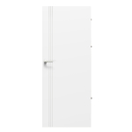Siseukseleht Domoletti TG1, parempoolne, valge v., 203 x 74.4 x 4 cm