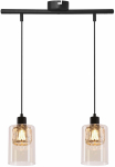 Valgusti lagi Candellux Lighting Ducato 32-51479, E27, 2 x 40 W, merevaigu-kollane v. / must v.