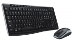 Juhtmevaba klaviatuuri ja hiire komplekt Logitech MK270 GE, EN/DE, must v.