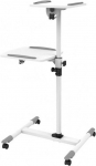 Alus Techly 309593 Universal Trolley for Notebook / Projector White, valge v.