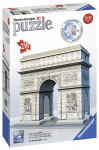 3D-pusle Ravensburger Arc de Triomphe 125142, 21.5 cm x 11.5 cm, 216 tk, valge v.