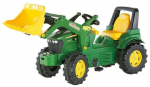 Pedaaltraktor Rolly Toys Farmtrac John Deere 7930, kollane v./roheline v.