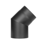 &Uuml;hendustoru nurk Jeremias D150/45, must v., 150 mm, 45 &deg;