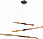 Valgusti rippuv Light Prestige Lugano 3 LP-2828/3P, LED, 3000 &deg;K, 3 x 48 W, must v.
