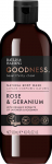Kehapesugeel Baylis & Harding Goodness Rose/Geranium, 500 ml
