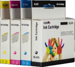 Printerikassett Print4U CLI-551C, sinine, 11 ml