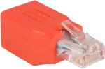 V&otilde;rgukaabel StarTech Cat6 Crossover Adapter RJ-45, RJ-45, punane v.