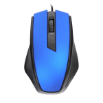 Juhtmega arvutihiir Omega OM08BL, sinine/must