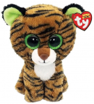 Pehme m&auml;nguasi TY Beanie Boos Tiger, pruun v., 15 cm