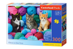 Pusle Castorland Kittens in Yarn 030477, 29 cm x 40 cm, 300 tk, mitmev&auml;rviline