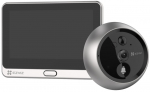 Video uksetelefon Ezviz Peephole Doorbell DP2C 2MP, h&otilde;be v./must v.