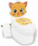 WC iste Jamara My Little Toilet Cat, valge v., 27.5 cm x 40 cm x 26 cm