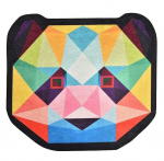 Vaip Conceptum Hypnose Enjoy Panda 876CHL1195, mitmev&auml;rviline, 140 cm x 140 cm