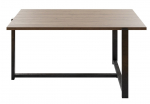 Kohvilaud Kalune Design Merideths, must v./p&auml;hklipuu v., 92 cm x 64 cm x 45 cm