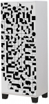 Kingakapp Kalune Design Filinta 802, valge v./must v., 38 cm x 50 cm x 127 cm