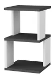 &Ouml;&ouml;kapp Kalune Design Carter 322RTC1637, antratsiit v./valge v., 49.4 cm x 29.6 cm x 29.6 cm