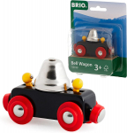 M&auml;ngurong Brio Bell Wagon 33749, must v./punane v.