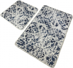 Vannitoamattide komplekt Foutastic Maine 510CHL1206, mitmev&auml;rviline, 100 cm x 60 cm