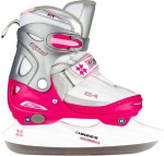 Iluuisud Nijdam Cool, valge v./fuksia (magenta) v./h&otilde;be, 38 - 41