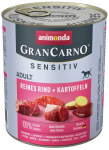 M&auml;rg koeratoit Animonda GranCarno Sensitiv, veiseliha/kartul, 0.8 kg