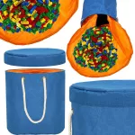Kott m&auml;nguasjade jaoks Springos HA0129, 27 l, sinine v./oranž v., 30 x 30 x 30 cm