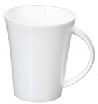 Tass Wilmax, valge, 0.38 l