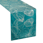 Laudlina ristk&uuml;likukujuline OIP-05, t&uuml;rkiissinine, 35 x 220 cm