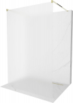 Du&scaron;isein Mexen Kioto Walk-In, 120 cm x 200 cm, kuldne/&scaron;ampanja