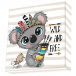 Teemantmosaiik Diamond Dotz Dotz Box Wild & Free, mitmev&auml;rviline, 9.9 g