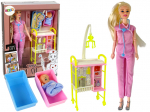 Nukkude komplekt Lean Toys My Dream Doctor's Life 15737, 30 cm, roosa