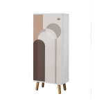 Kingakapp Kalune Design Vegas B 948, valge v., 38 cm x 50 cm x 135 cm