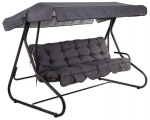 Aiakiik Patio Milano Black Edition, hall v., 220 cm x 134 cm x 157 cm