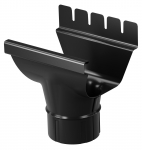 Allatulek Ruukki RR23 D009.A76262, 16.9 cm, &Oslash; 9 cm, teras, must