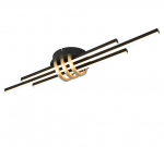 Valgusti plafoon Reality R67873180, LED x 20 W, kuldne v./must v.