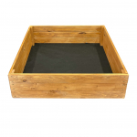 Peenrakast Brown, 80 cm x 80 cm x 27 cm