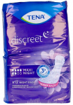 Pesukaitsmed Tena Discreet Night, Maxi, 12 tk