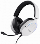 Juhtmega m&auml;nguri peakomplekt Trust GXT 490 W FAYZO, valge