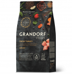 Kuiv kassitoit Grandorf Fresh Turkey, kalkun, 0.400 kg